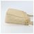 Borsa a spalla in pelle matelassé CHANEL con catena beige oro CC Auth 173120A D'oro - vista 3
