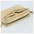 Borsa a spalla in pelle matelassé CHANEL con catena beige oro CC Auth 173120A D'oro - vista 6