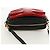 Ribbon Borsa a Spalla in Pelle PRADA con Nastro Nero Rosso Oro Auth 171555V D'oro - vista 6