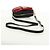 Ribbon Borsa a Spalla in Pelle PRADA con Nastro Nero Rosso Oro Auth 171555V D'oro - vista 7