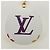 LOUIS VUITTON Charm Astropill Monogram Multicolore Bianco M51911 LV Auth 171866V - vista 2