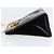 Borsa Gancini Chain Salvatore Ferragamo in pelle verniciata nera e oro Auth LNZ268 - vista 5