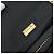 Borsa a spalla con catena Christian Dior in pelle nera e oro Auth fm5129 Nero D'oro - vista 17