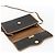Borsa a spalla in tela a nido d'ape PVC nera e oro Christian Dior Auth fm5132 Nero D'oro - vista 10