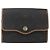 Borsa a spalla in tela a nido d'ape PVC nera e oro Christian Dior Auth fm5132 Nero D'oro - vista 13