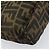FENDI Zucca Canvas Handtasche Braun Schwarz Auth ep13529 - Ansicht 17