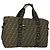Borsa Tote Boston in Tela Zucca FENDI Nera Marrone Oro Auth am10607 Nero D'oro
