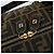 Borsa Tote Boston in Tela Zucca FENDI Nera Marrone Oro Auth am10607 Nero D'oro - vista 10