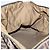 Borsa a mano in tela Zucca FENDI nera e marrone Auth 168429 Nero - vista 21