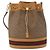Bolso Sherry Line en PVC Beige Micro GG Supreme Web de GUCCI 001 58 4793 Auth BA10427 Dorado - vista 13