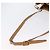 Bolso Sherry Line en PVC Beige Micro GG Supreme Web de GUCCI 001 58 4793 Auth BA10427 Dorado - vista 8