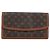 LOUIS VUITTON Pochette Damier Monogram GM Borsa Clutch M51810 Auth LV ka2610 Monogramma - vista 13