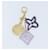 LOUIS VUITTON Porte ClesThai Chainne Charm metal Gold Tone LV Auth 173268V  - view 8