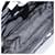 PRADA Borsa a Mano Velluto Nero Argento Auth bs33444 - vista 11