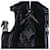 PRADA Borsa a Mano Velluto Nero Argento Auth bs33444 - vista 20
