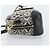 LOUIS VUITTON Borsa Mini Deauville Jaguar Monogram Nera M57205 LV Auth 133237M Nero - vista 4