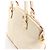 Borsa Lockit PM Suhali in pelle bianca M91887 di Louis Vuitton Beige - vista 4