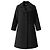 Abrigo midi de lana negro Ralph Lauren mujer
