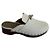 Hermès Carlotta Clogs White Leather