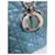 Dior Lady Dior Medium Borsa in pelle trapuntata verde oliva - vista 13
