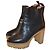 Stivaletti Red Valentino Garavani in pelle nera Nero