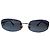 Occhiali da sole Chanel Blue Silver Rimless 4067 Argento Blu