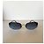 Occhiali da sole Chanel Blue Silver Rimless 4067 Argento Blu - vista 3