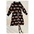 Vintage Kirschkleid Sonia Rykiel Schwarz Weiß Rot Grün - Ansicht 2