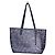 Borsa Tote Michael Kors Jet Set Viola Lilla Stelle Nero Multicolore Porpora Lavanda