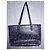 Borsa Tote Michael Kors Jet Set Viola Lilla Stelle Nero Multicolore Porpora Lavanda - vista 12