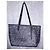 Borsa Tote Michael Kors Jet Set Viola Lilla Stelle Nero Multicolore Porpora Lavanda - vista 2