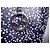 Borsa Tote Michael Kors Jet Set Viola Lilla Stelle Nero Multicolore Porpora Lavanda - vista 8