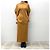 Autre Marque Vestido de jersey de algodón Mame Kurogouchi Castaño - vista 3