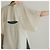 Autre Marque BLUSAS FRANJADAS FLUFFY CLANE Blusas de poliéster Branco - vista 3