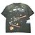 Autre Marque Camiseta de algodón Saint Michael SW_SS Negro - vista 2