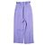 Autre Marque MAISON SPECIAL Color Wide Tapered Pants Polyester Pants Purple - view 2