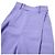 Autre Marque MAISON SPECIAL Color Wide Tapered Pants Polyester Pants Purple - view 4
