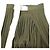 Autre Marque FALDA ENVOLVENTE CON PLEATS LEINWANDE DE POLIÉSTER Multicolor - vista 5