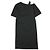 Autre Marque H BEAUTY&YOUTH 60 2 CTN Ein-Schulter-Einzelstück Kleid Schwarz