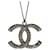 Chanel CC Plata Metal