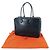 Borsa Hermès Plume, blu navy, Lise, timbro E, hardware in argento - vista 2