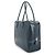 Borsa Hermès Plume, blu navy, Lise, timbro E, hardware in argento - vista 4