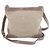 Prada Logo Jacquard Canvas and Leather Shoulder Bag Messenger Brown Men's