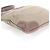 Prada Logo Jacquard Canvas and Leather Shoulder Bag Messenger Brown Men's - view 4