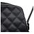 Bolsa de ombro média da linha Cambon da Chanel com couro marcado Coco CHANEL Preto - vista 6