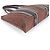 Borsa a spalla in pelle Hermès Troca Horizontal MM marrone da donna - vista 4
