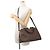 Borsa a mano Bowling Kensington Damier Ebene Louis Vuitton Marrone - vista 5
