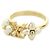 Louis Vuitton Floragram L Ring Weiß