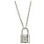 Collar Louis Vuitton Péndulo Silver Lockit UNICEF Plata