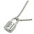 Collar Louis Vuitton Péndulo Silver Lockit UNICEF Plata - Ansicht 4